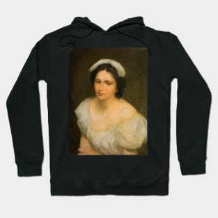 An Alsatian Girl by Julian Alden Weir Hoodie